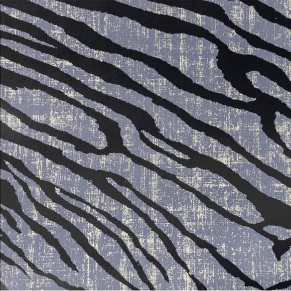 4 Rolls Opalhouse Wallpaper Zebra Black Blue Grey Bohemian Glam Peel and Stick - Picture 8 of 9